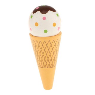 Đồ Chơi Lắp Ráp Hình Cây Kem Có Nam Châm Bằng Gỗ # 1