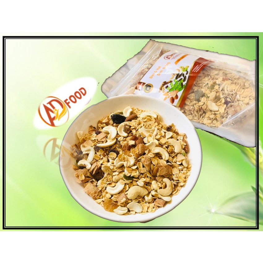 gói 1kg ngũ cốc granola thơm ngon hàng loại 1