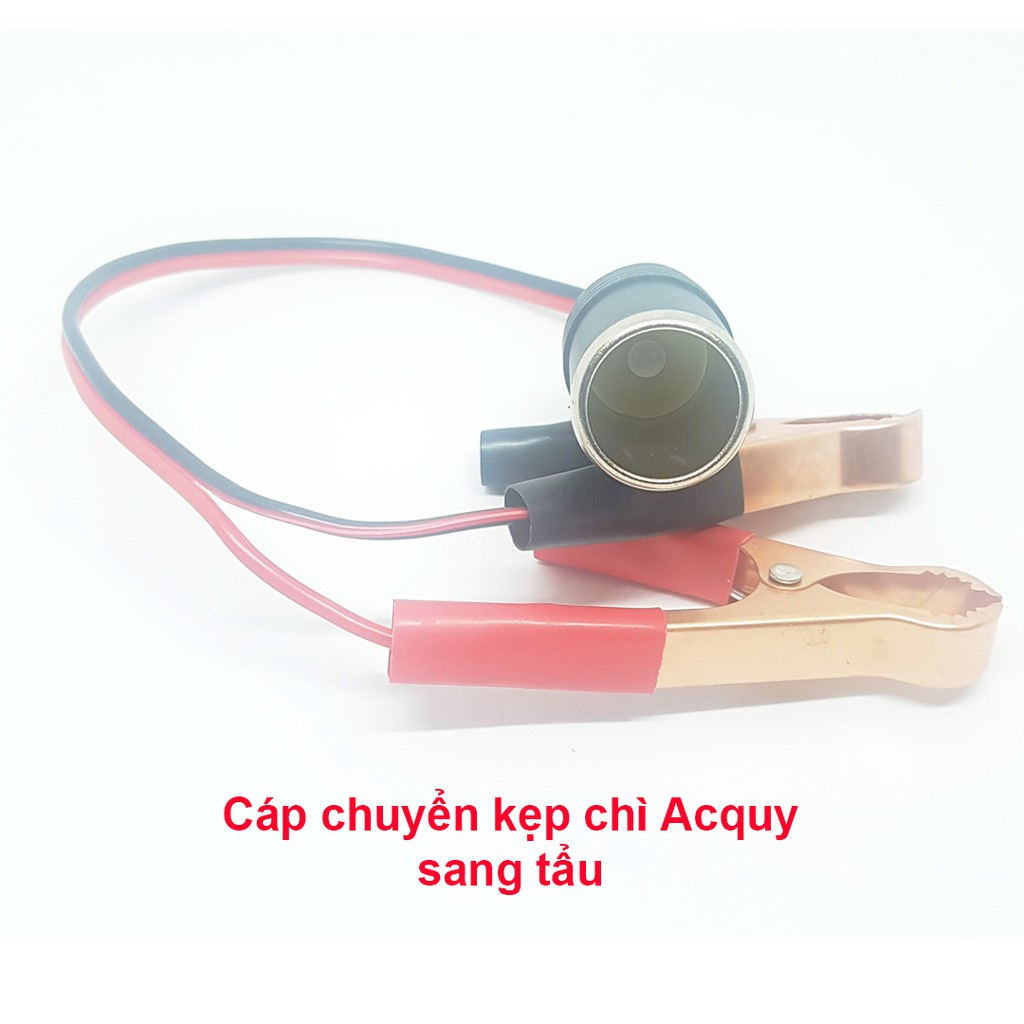 CÁP CHUYỂN KẸP CHÌ ẮC QUY SANG TẨU THUỐC ÔTÔ