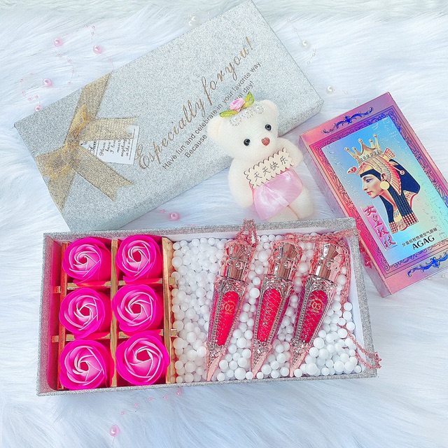 HOT HOT COMBO QUÀ HOA, GẤU, SON KIM CƯƠNG QUÀ TẶNG 20.10 SANG CHẢNH