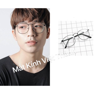 Mắt Kính Teen Gọng Kính Giả Cận Kính Đeo Lens Che Bụi Cản Gió