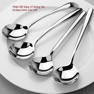 Muỗng inox tròn dài 20cm - Hàng VNCLC