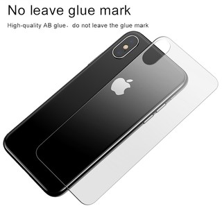 Miếng dán kính cường lực mặt sau iphone xs / iphone xs max hiệu baseus