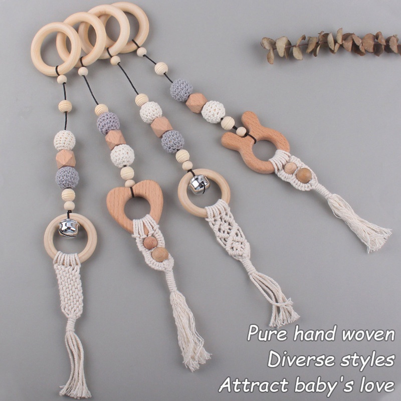 Bộ 4 Món Đồ Chơi Treo Cho Bé Sơ Sinh