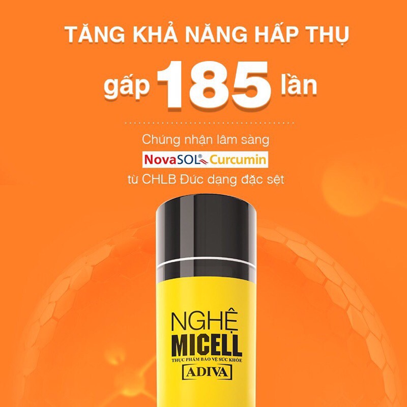 NGHỆ MICELL ADIVA [Hộp 14 viên] - Giải pháp hiệu quả cho người đau dạ dày