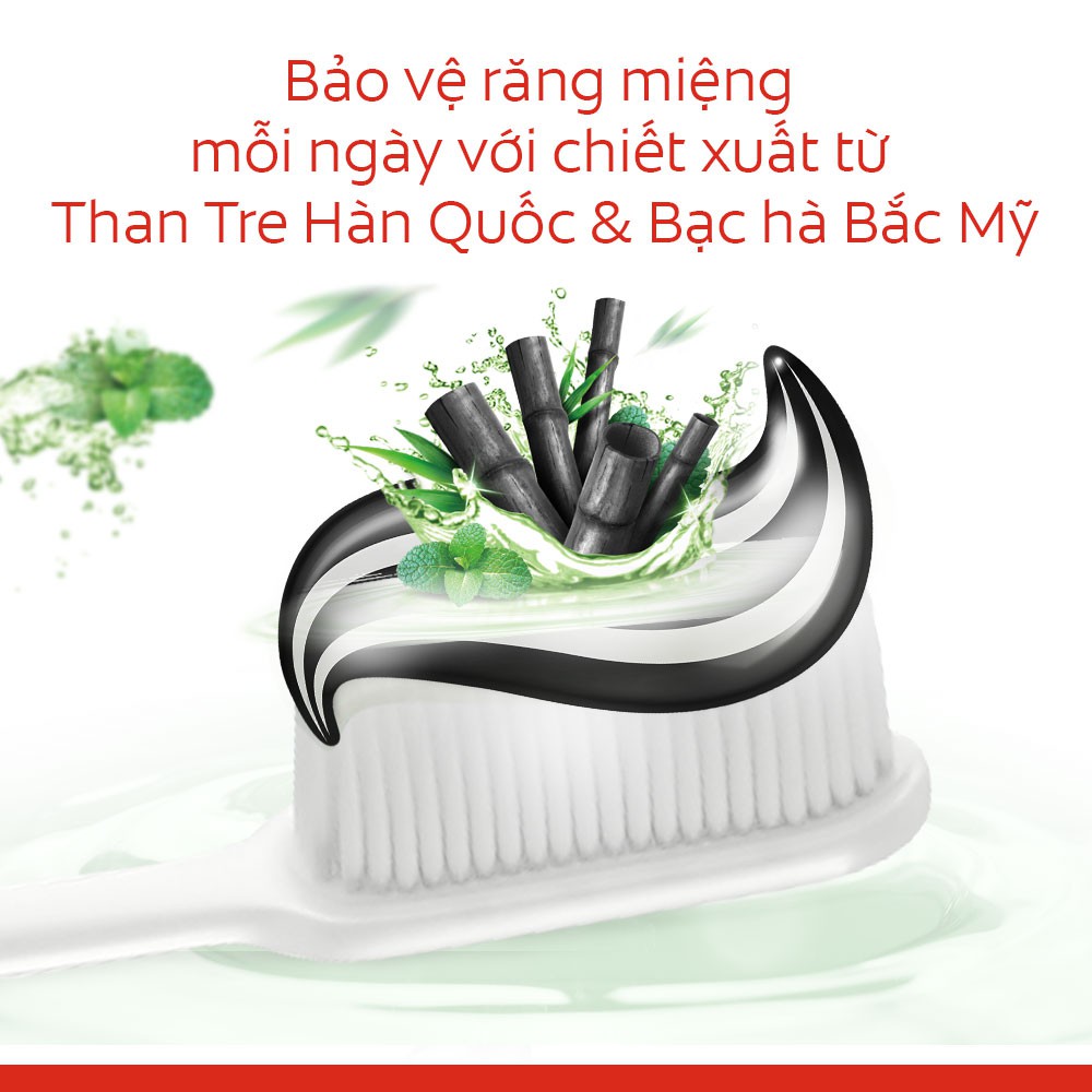 [HB Gift] Kem đánh răng Colgate thiên nhiên từ than tre Hàn Quốc 40g