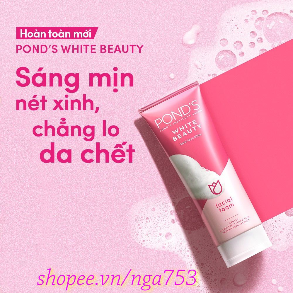 Sữa Rửa Mặt Ponds Bright Beauty 100% Chính Hãng, shop 99k  Cung Cấp Và Bảo Trợ.