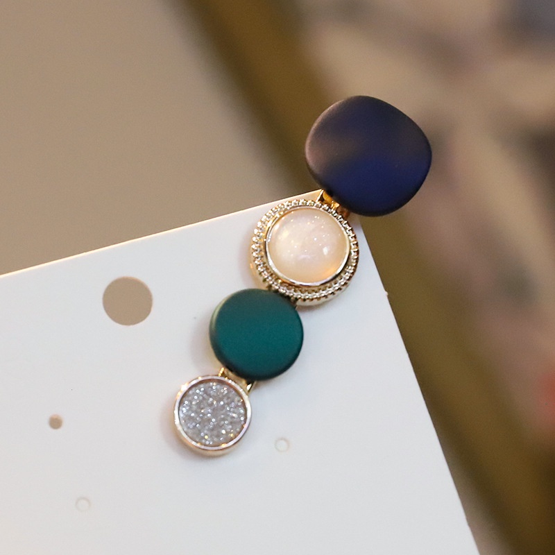 Kẹp Tóc Màu Sắc Đơn Giản Dễ Thương Phong Cách Harajuku Cổ Điển