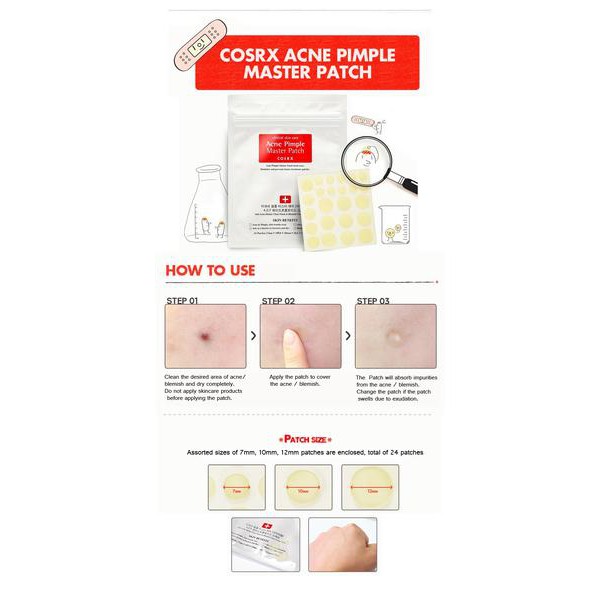 Miếng dán mụn COSRX Acne Pimple Master Patch | BigBuy360 - bigbuy360.vn