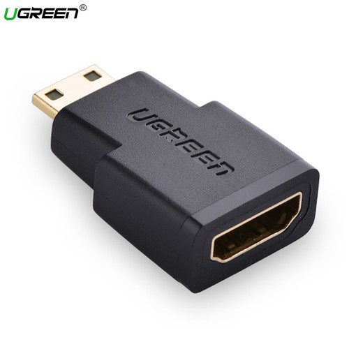 Đầu Chuyển Mini HDMI Đực sang HDMI Cái UGREEN 20101 - Hàng Chính Hãng