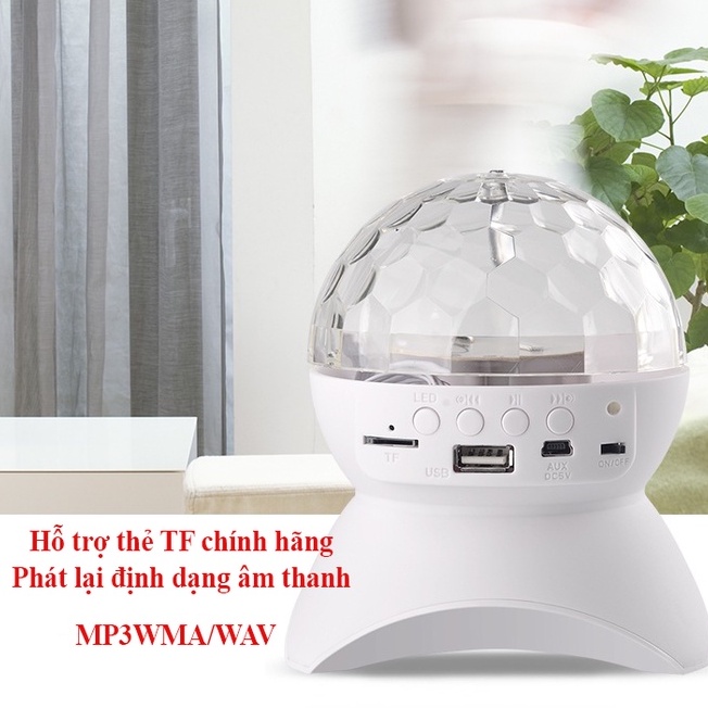 Loa bluetooth mini STP L470, Loa không dây nghe nhạc đèn led sân khấu chuyên nghiệp hỗ trợ thẻ nhớ USB âm thanh hifi hay