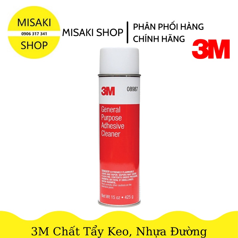 Dung Dịch Tẩy Keo - Nhựa Đường 3M 08987 425g | Misaki Shop