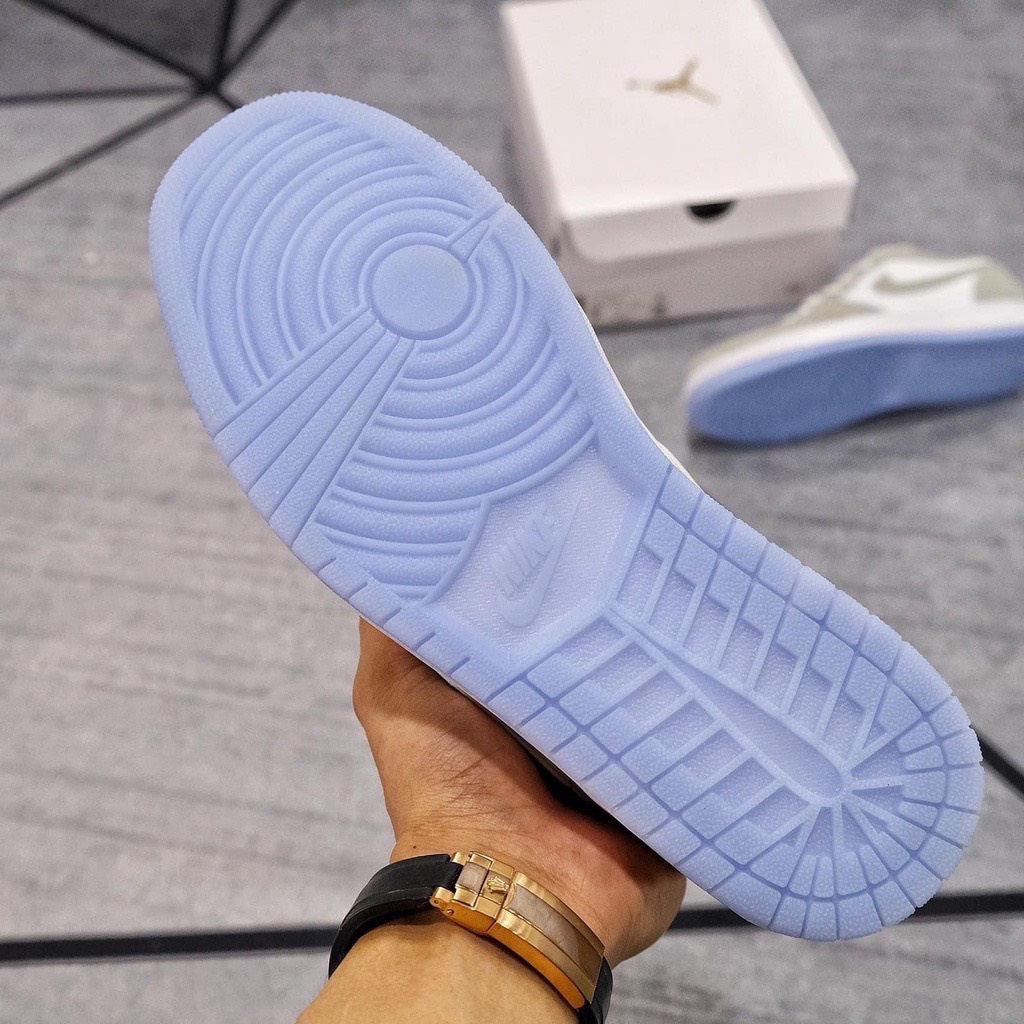Giày Jordan cổ thấp, jd wolf grey bản SC dễ phối đồ, full bill + box bảo vệ