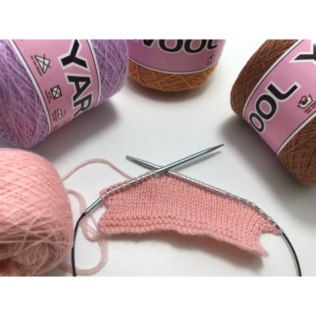 Cuộn len Wool yarn siêu mềm mại, êm ái cho bé yêu