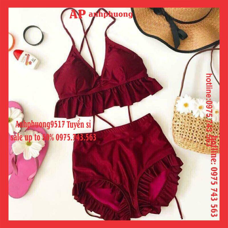[MÃ ANHP12999 GIẢM 3000 ĐƠN 99K]Bộ Đồ Bơi Đi Biển Bánh Bèo Tiểu Thư VINTAGE♥️Bikini Hai Mảnh HÀNG LUÔN CÓ SẴN TẠI SHOP | BigBuy360 - bigbuy360.vn