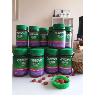 sắt Cenovis Iron Plus lọ 80 viên