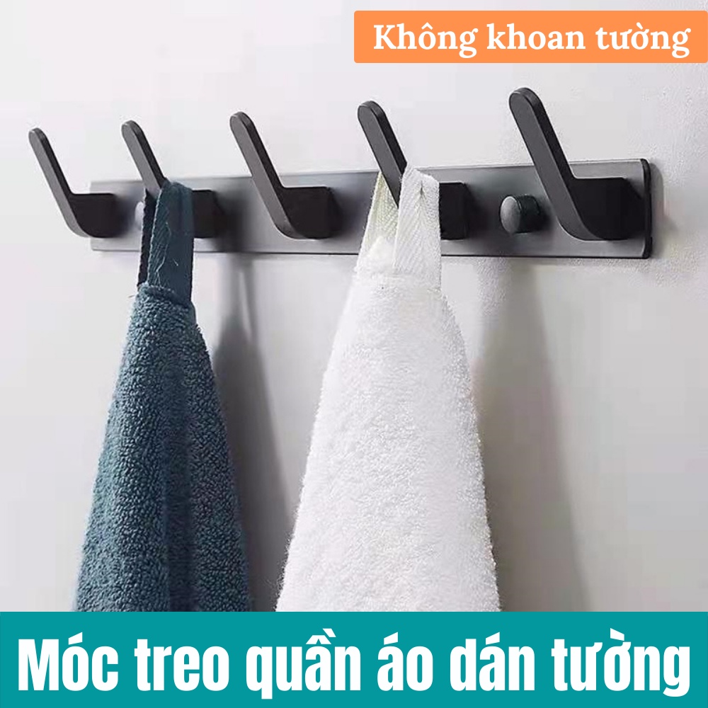 Móc Treo Quần Áo Khăn Tắm Nhà Tắm Phòng Ngủ Sau Cánh Cửa Kiểu Dáng Hiện Đại Shop Gia Dụng HOÀI AN