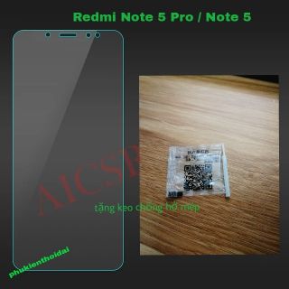 Xiaomi Redmi Note 5 / Note 5 Pro / Note 10 Pro kính cường lực trong suốt loại tốt 9H/ 2.5D ( tặng keo chống hở mép )