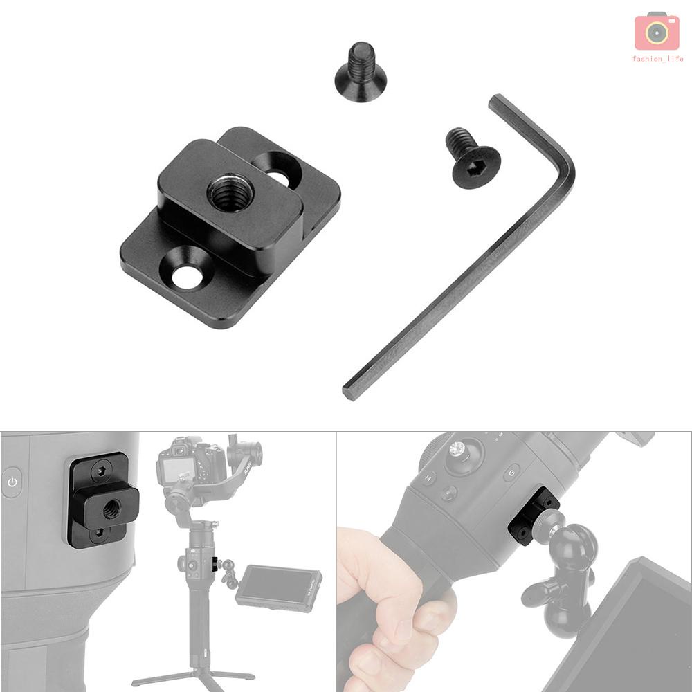 Bộ chuyển đổi giá đỡ bằng hợp kim nhôm kèm ốc vít 1/4 Inch cho DJI Ronin-S | BigBuy360 - bigbuy360.vn