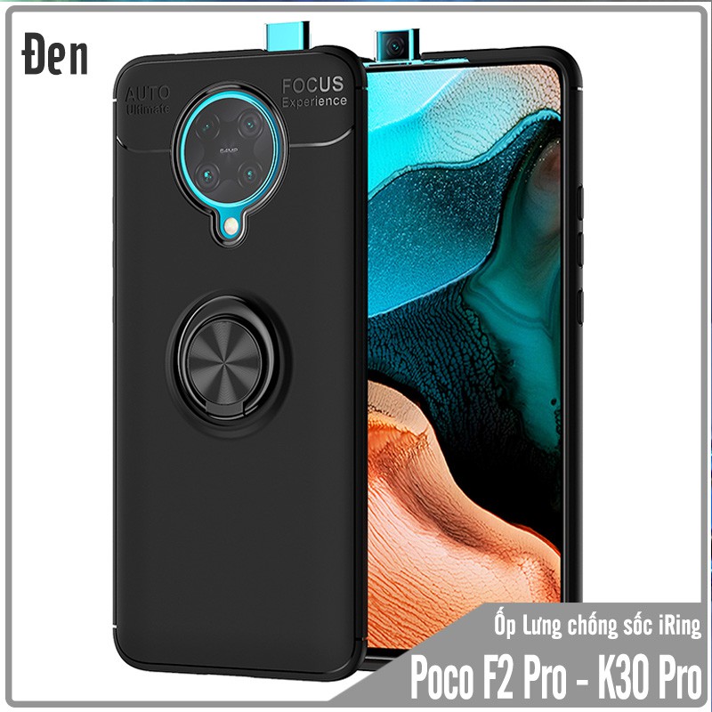 Ốp lưng cho Xiaomi Poco F2 Pro - Redmi K30 Pro - Redmi K30 Ultra chống sốc iRing Auto Focus