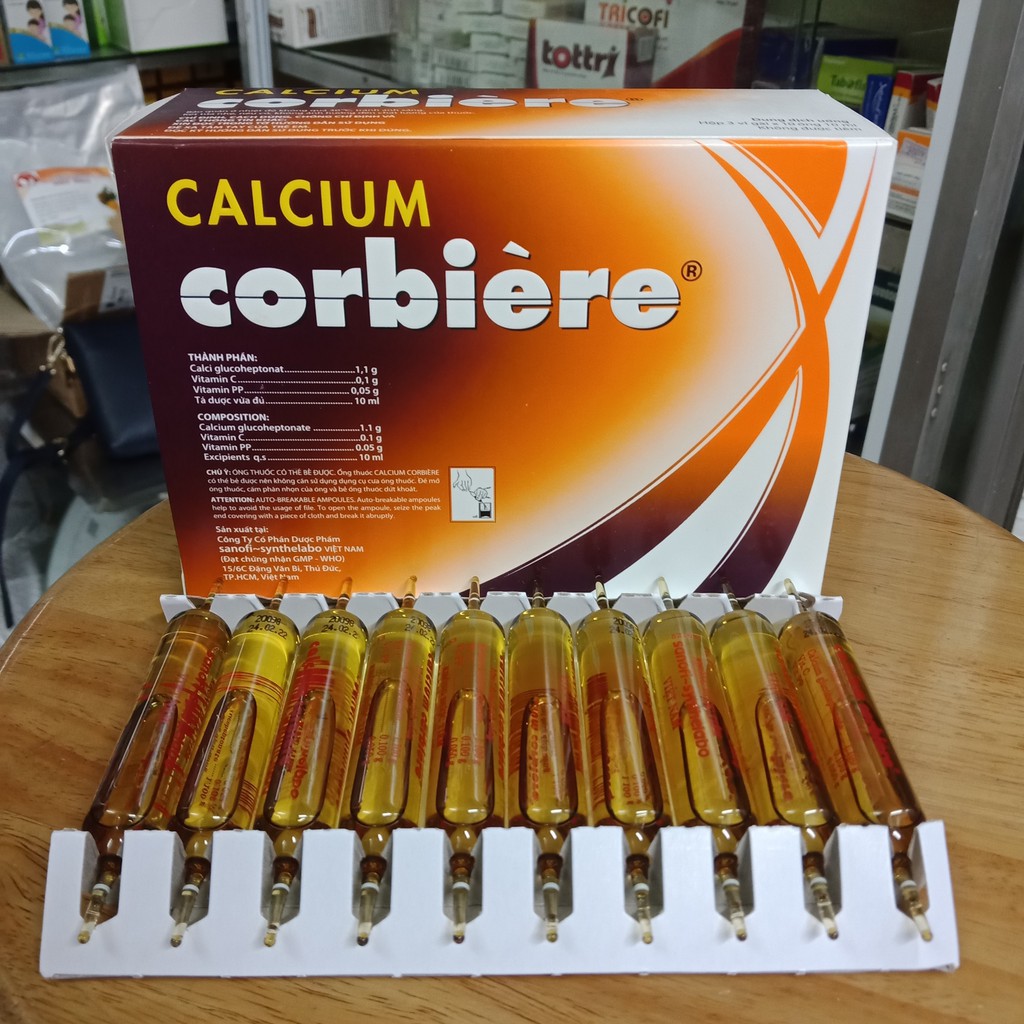 vitamin tổng hợp calcium corbiere 10ml