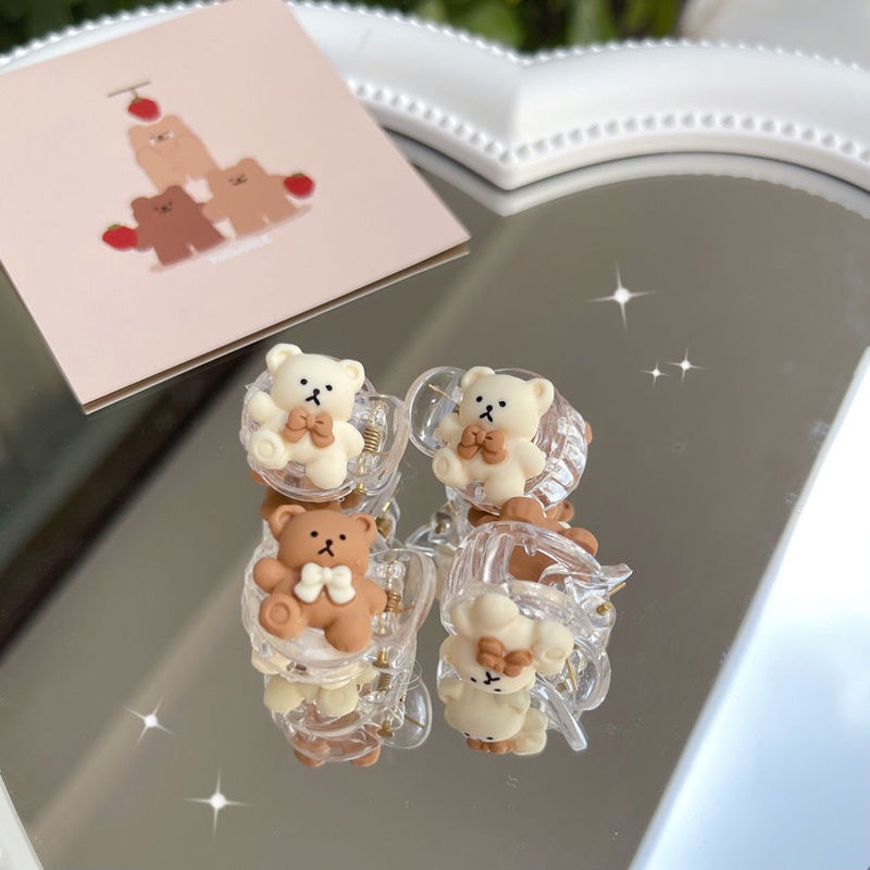 We Flower Kẹp bấu tóc hình thỏ gấu mèo Hello Kitty dễ thương cho bé gái