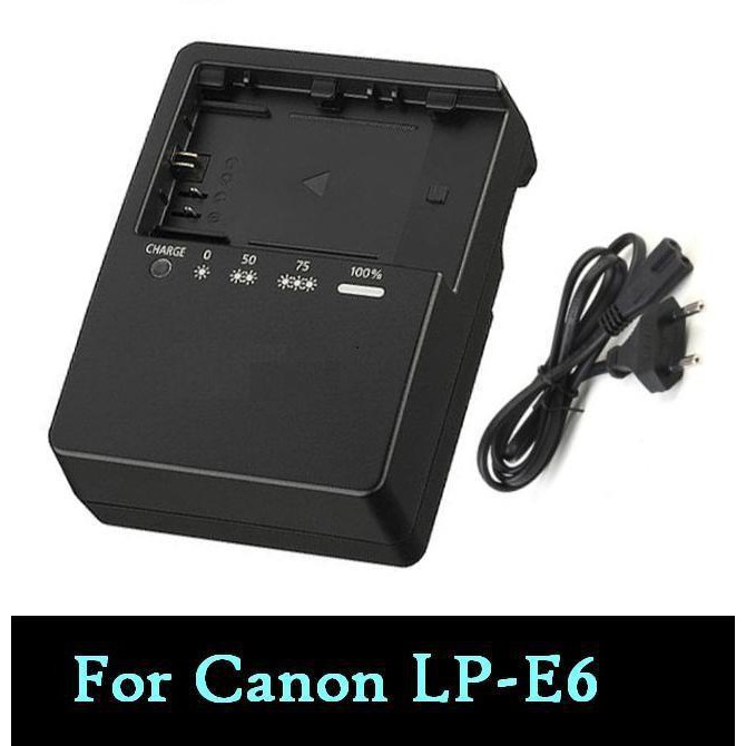 SẠC PIN CANON LP-E6 (LC-E6E), SẠC DÂY