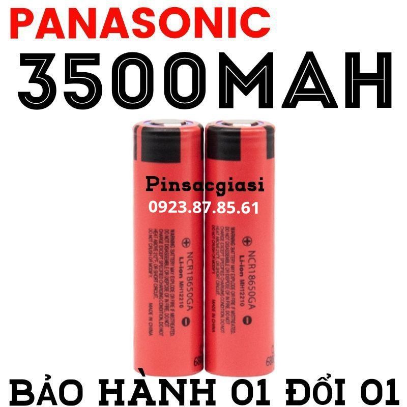 Pin Panasonic 18650 3500ma CHÍNH HÃNG