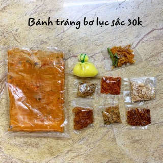 Bánh tráng bơ lục sắc
