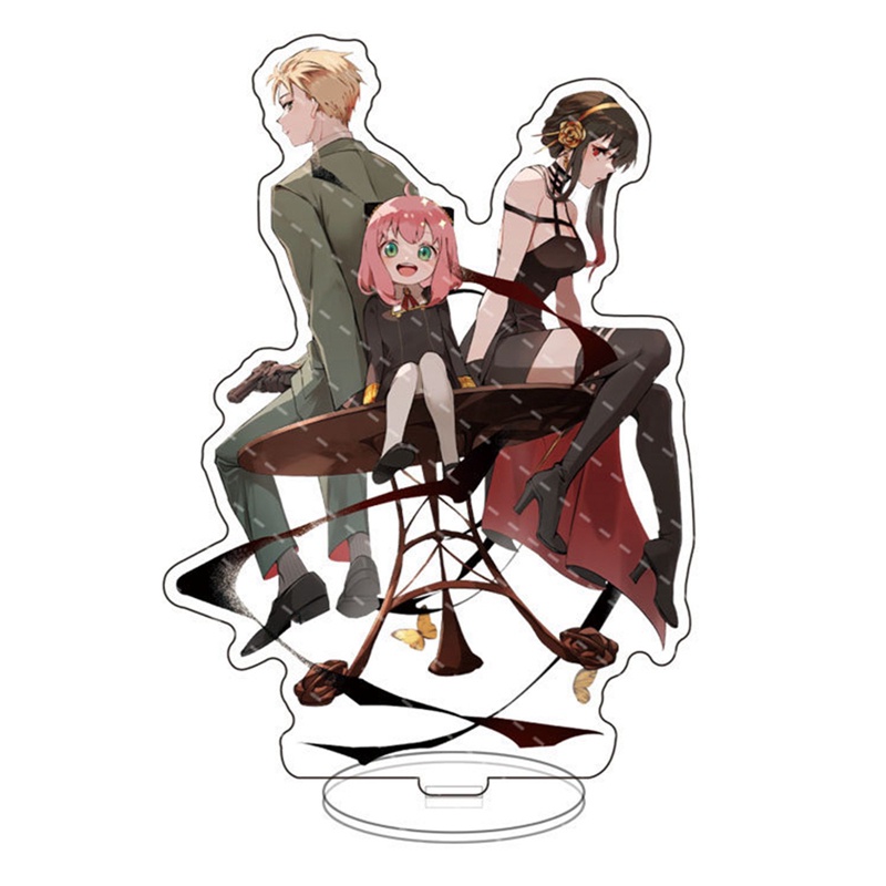 Giá Đỡ Trưng Bày Mô Hình Nhân Vật Anime SPY×FAMILY Bằng Acrylic