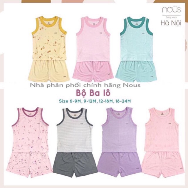 NOUS SALE - Bộ ba lỗ nous petit