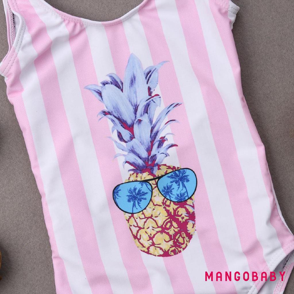 ☞Mg-gia Đình Phù Hợp Với Đồ Bơi Mẹ Con Gái Nữ Bé Gái Một Mảnh Bikini Đồ Bơi