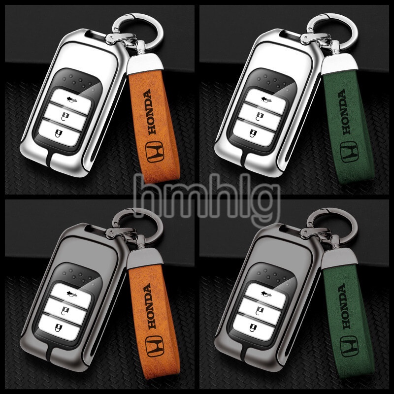 Bao Da Bảo Vệ Chìa Khóa Thông Minh Cho Xe Hơi Honda All-New City / CRV / Accord / Civic FC 10Gen 2016-2021