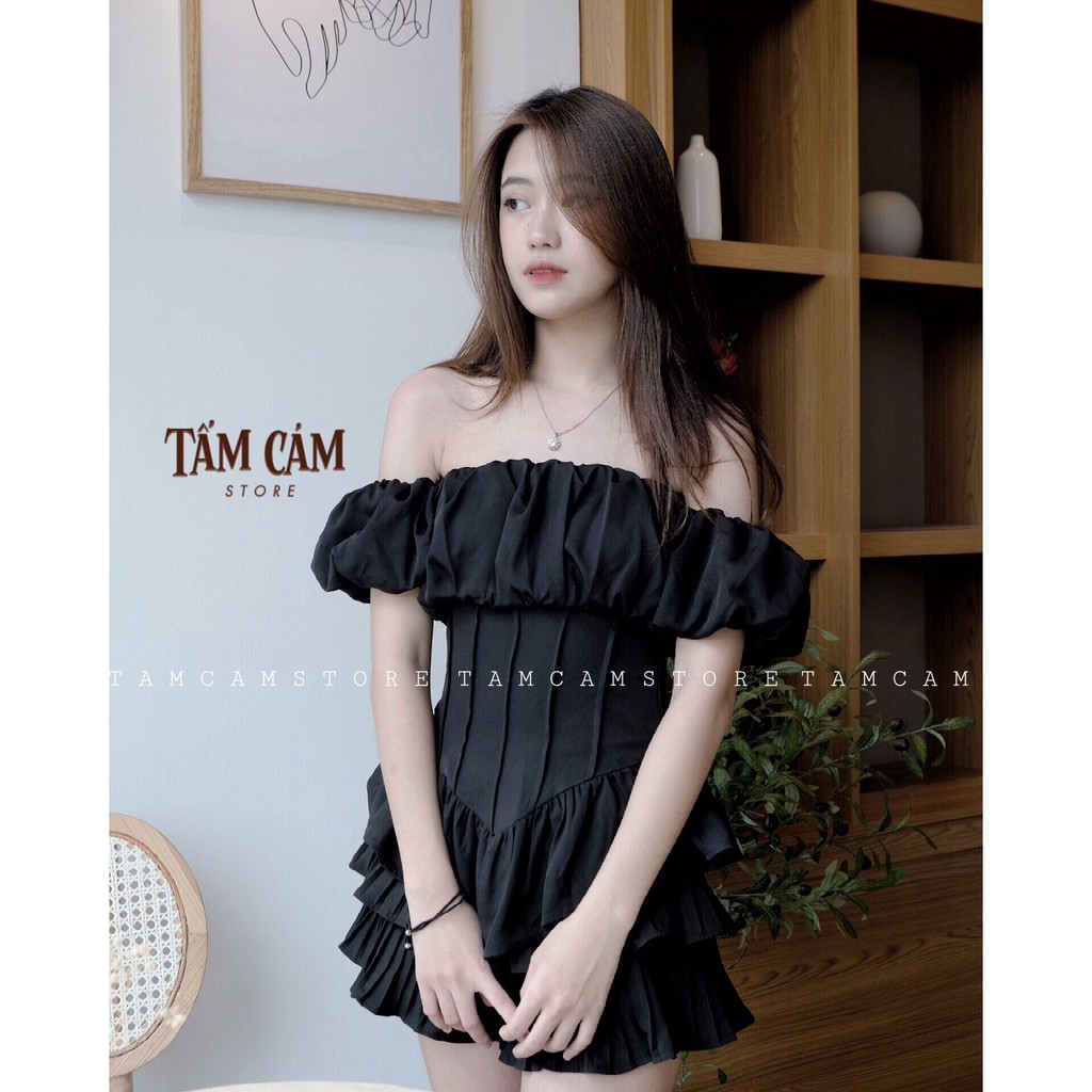 ÁO TRỄ VAI TAY BỒNG CHIẾT EO