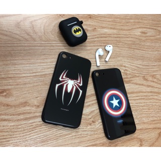 [Amitie Club] Ốp iphone marvel phát quang cho ip7, 7plus, 8, 8plus, X, XsMas