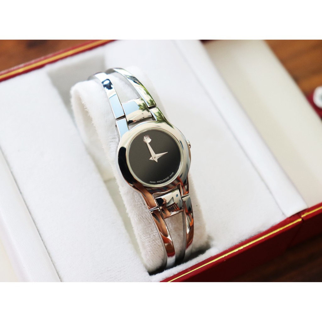 Đồng Hồ Nữ Movado ( Kiểu Lắc Tay ) Chính Hãng Thuỵ Sỹ