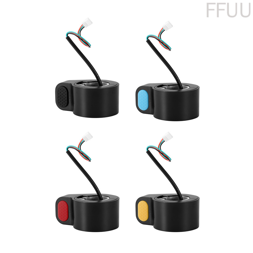 [ffuu]Scooter Speed Control Throttle Plastic Dial Accelerator Trigger Replacement for Xiaomi M365, Black