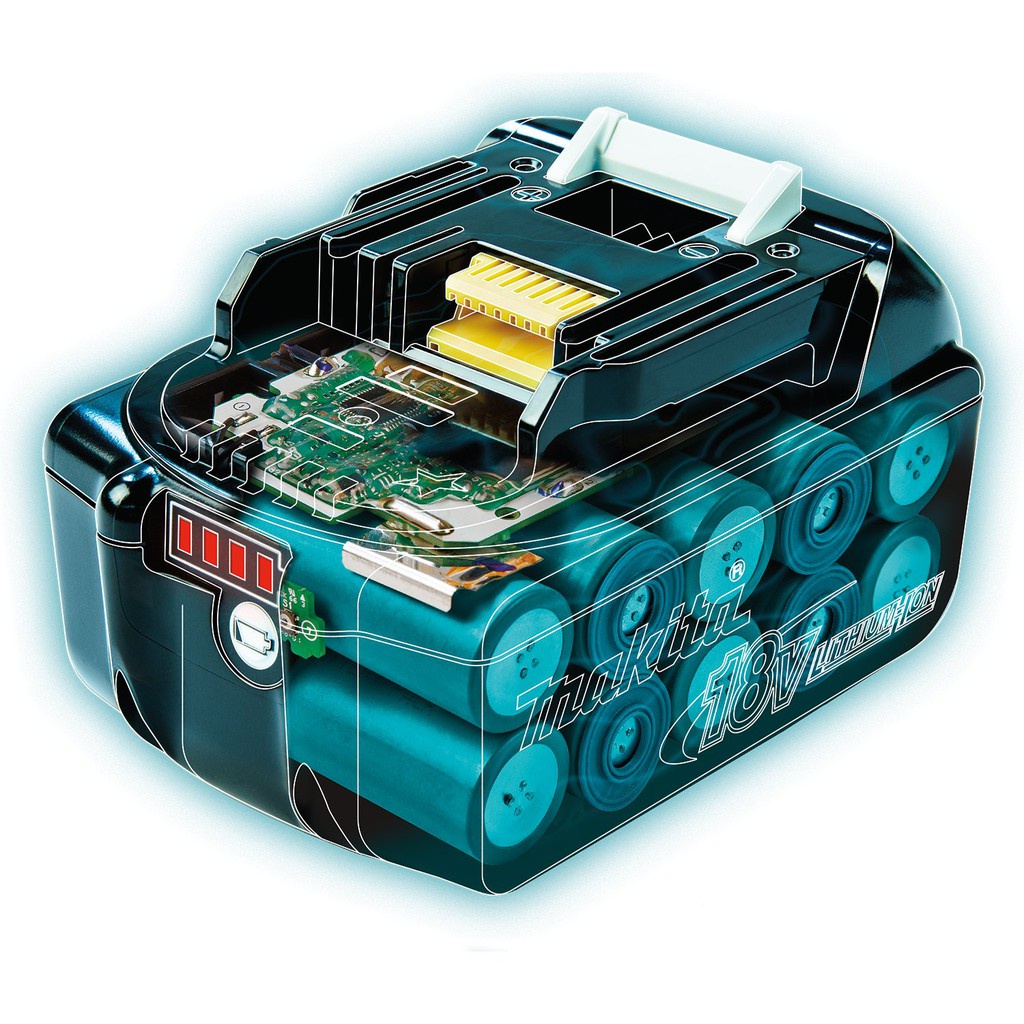 Pin Makita BL1830B 18V/3.0Ah chính hãng có led báo pin.BN.