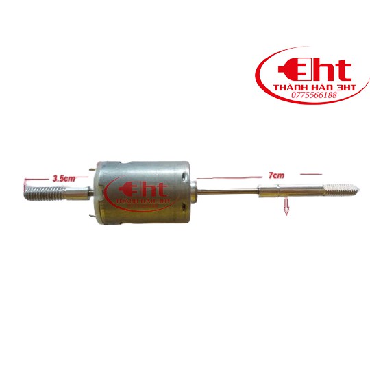Mô tơ 545 chế quạt chạy acquy moteur - phụ tùng quạt động cơ quạt 12V & 24v