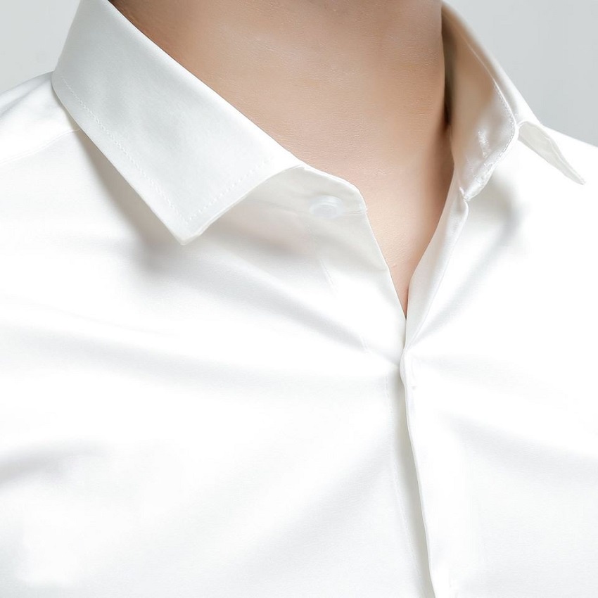 Áo sơ mi nam dài tay BAT cao cấp , chất liệu lụa mềm mịn ,kiểu dáng Hàn Quốc không nhăn, không xù , thấm hút mồ hôi | BigBuy360 - bigbuy360.vn