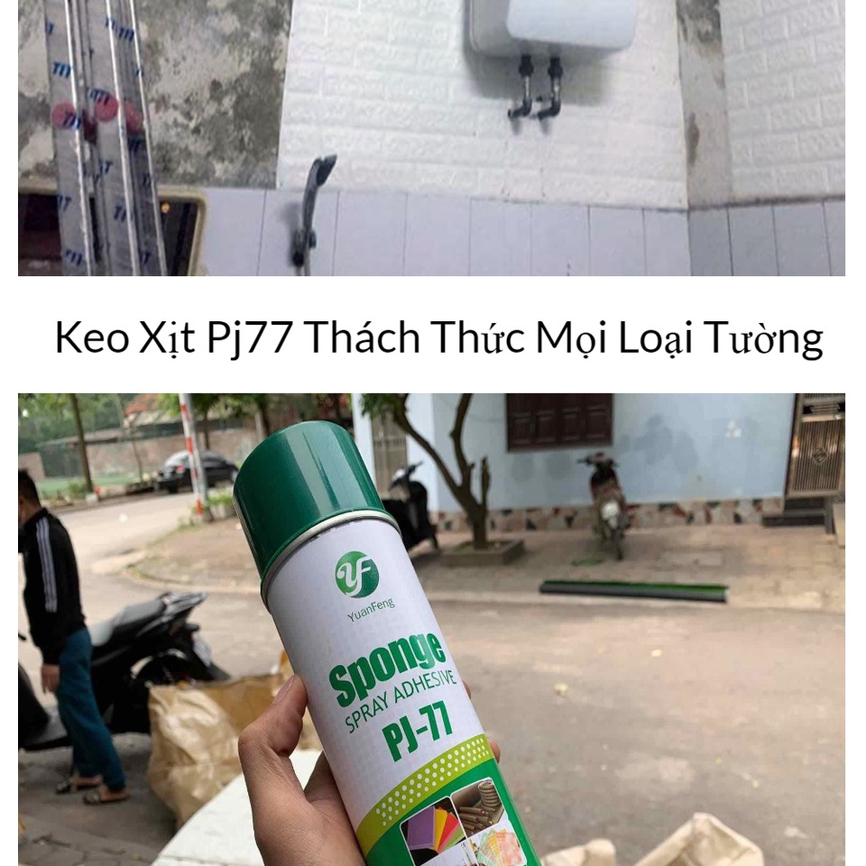 Keo Đa năng, keo xịt chuyên Dán giấy dán tường, xốp dán tường.
