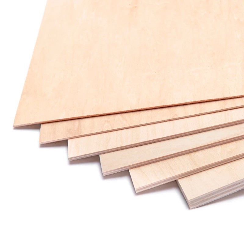 Gỗ Ván Dán Plywood Birch Vân Bạch Dương Chuyên Dùng Làm Mô Hình Đồ Chơi Quà Tặng Cắt Khắc Laser,Cnc Nội Thất Quảng Cáo