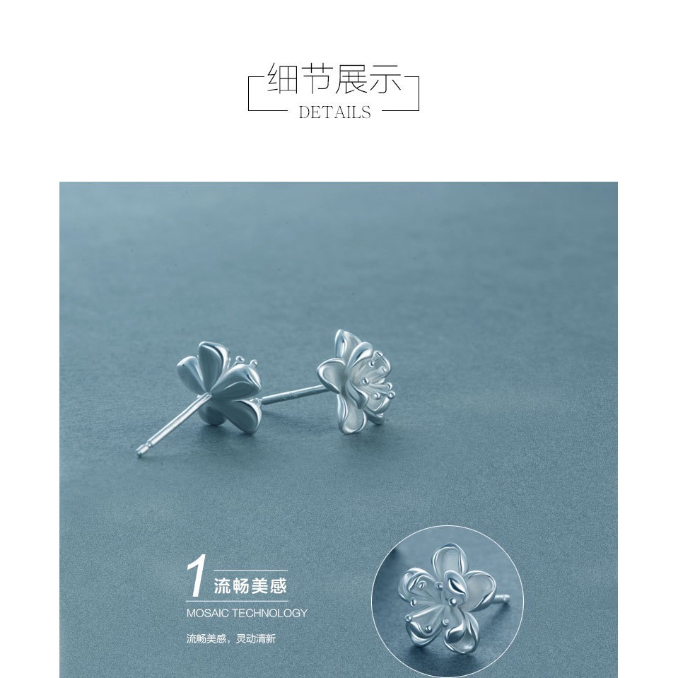 Khuyên Tai Nữ Hình Đám Mây Thời Trang Hàn