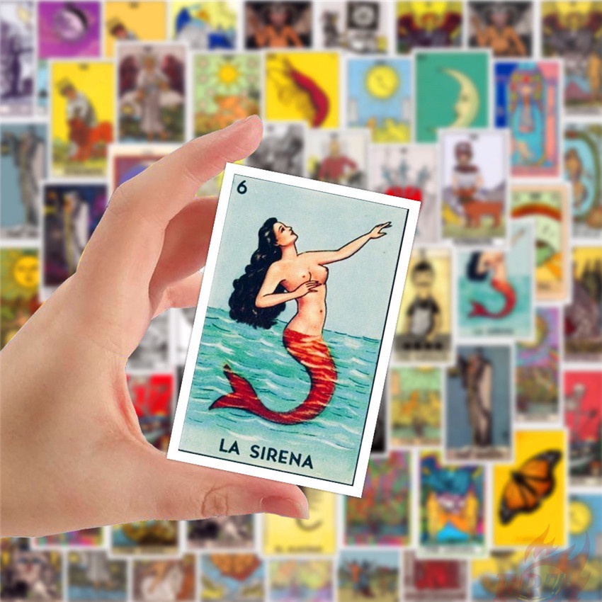 ❉ Destiny - Tarot Series 02 Stickers ❉ 60Pcs/Set DIY Fashion Luggage Laptop Skateboard Decals Doodle Stickers
