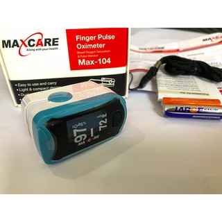 Máy đo nhịp tim và nồng độ oxy Maxcare Max104