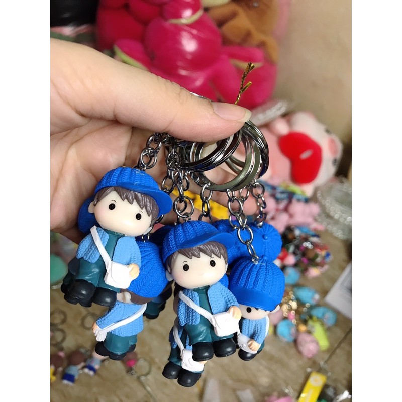 COMBO 5c móc khoá, móc balo bằng silicon