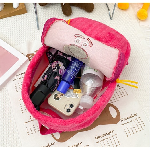 Balo gấu bông hoạt hình Disney Losto Mike Sulley Stellalou Kermit Kuromi Cinnamon Thỏ gấu xinh xắn