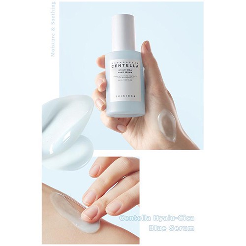 Tinh Chất Làm Dịu, Sáng Da Skin1004 Madagascar Centella Hyalu-Cica Blue Serum 50ml