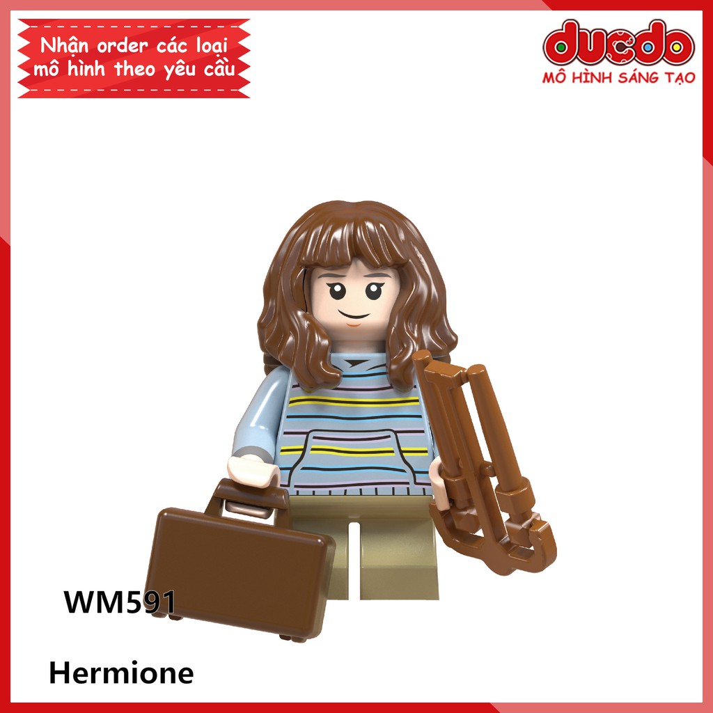 Minifigures các nhân vật trong Harry Pot.ter - Đồ chơi Lắp ghép Xếp hình Mini Mô hình WM 6045