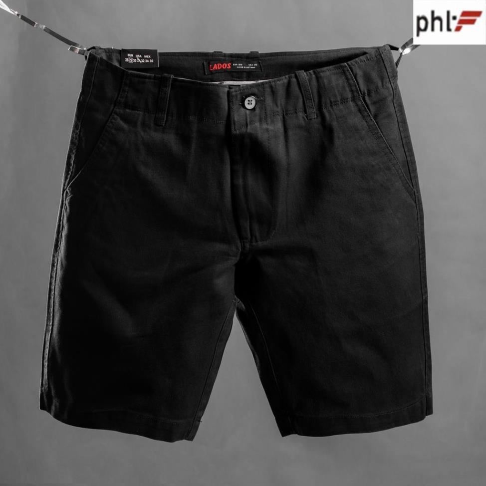 Quần short kaki nam trơn nhiều màu phl - 4031 với thiết kế đơn giản - Quần short kaki nam chất liệu năng động độc lạ